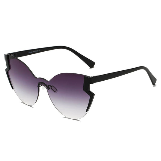 DECATUR | Women Fashion Oversize Cat Eye Sunglasses-0