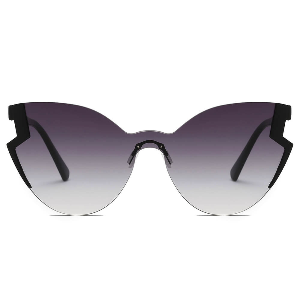 DECATUR | Women Fashion Oversize Cat Eye Sunglasses-1