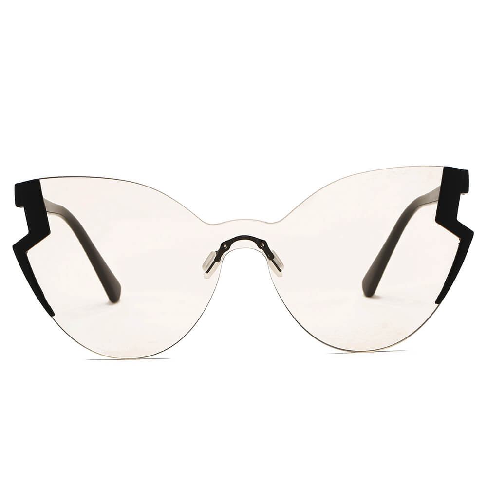 DECATUR | Women Fashion Oversize Cat Eye Sunglasses-4